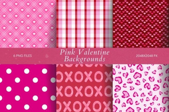 Elevate Your Designs with Pink Valentine Backgrounds