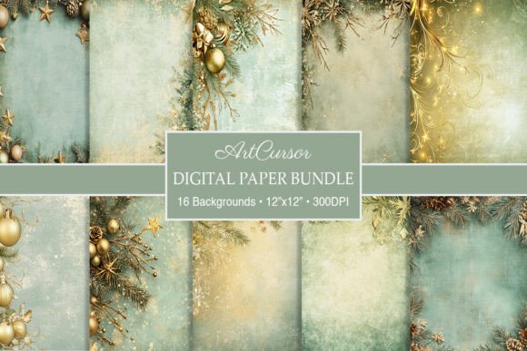 Elevate Your Holiday Projects with Sage Green & Gold