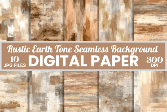 Rustic Earth Tone Seamless Backgrounds: A Designer's Guide to Warmth and Texture