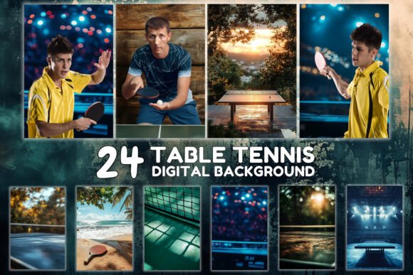 Transform Your Visuals with Table Tennis Backdrops