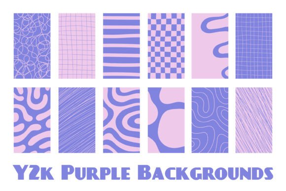 Y2K Purple Backgrounds: A Nostalgic Design Toolkit